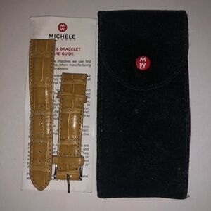 Michele Croc Watch Band